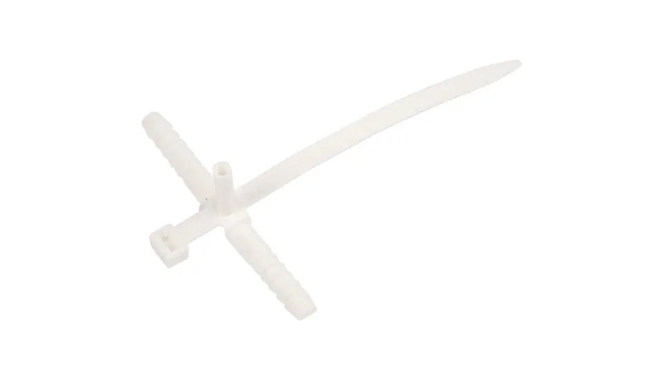 ⁨Quick Release Strip Holder with 140mm pin white USMPK-10 /50pcs/⁩ at Wasserman.eu