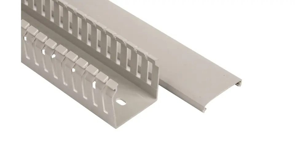 ⁨Comb trough 40x40 grey ECS4040 /2m/⁩ at Wasserman.eu