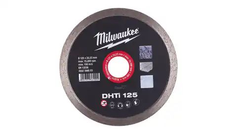 ⁨Tarcza diamentowa DHTi 125 x 22,2 mm 4932399553⁩ w sklepie Wasserman.eu