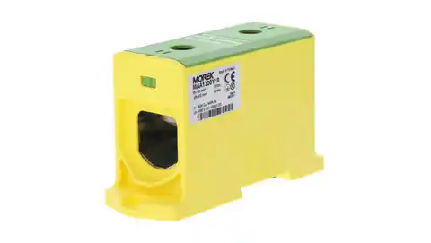 ⁨Złączka OTL300 żółto-zielony Al/Cu 1x95-300mm2 1000 V AC / 1500 V DC Zacisk uniwersalny MAA1300Y10⁩ w sklepie Wasserman.eu