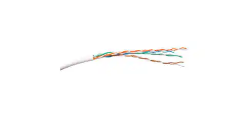 ⁨Kabel teleinformatyczny U/UTP 200MHz kat.5e PVC securityNET /500m/ SEC5EUTP500⁩ w sklepie Wasserman.eu