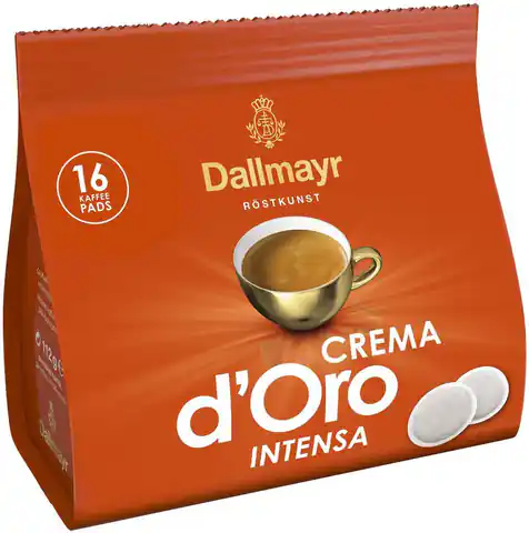 ⁨Dallmayr Crema d'Oro Intensa Kawa w Padach 16 szt.⁩ w sklepie Wasserman.eu