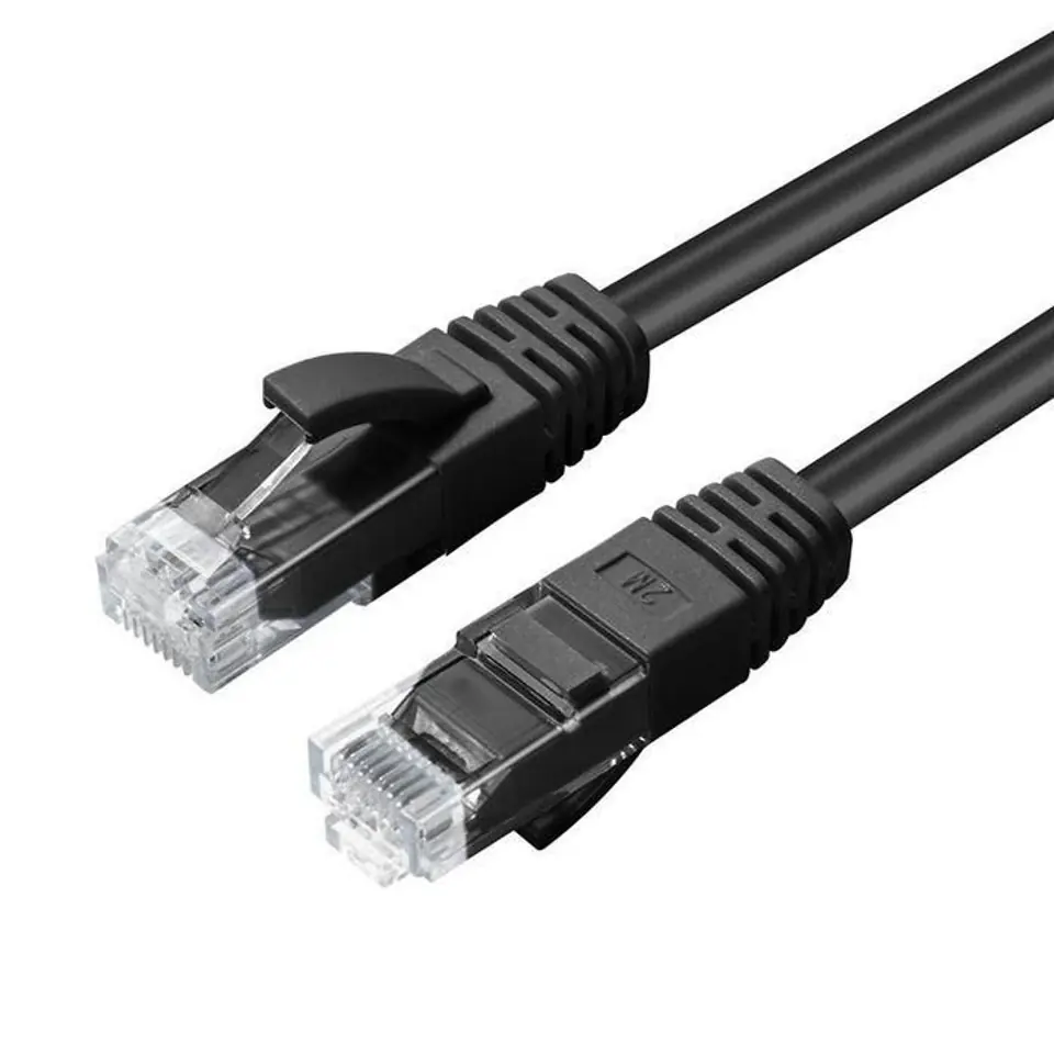 ⁨MicroConnect U/UTP CAT5e 1.5M Black PVC⁩ w sklepie Wasserman.eu