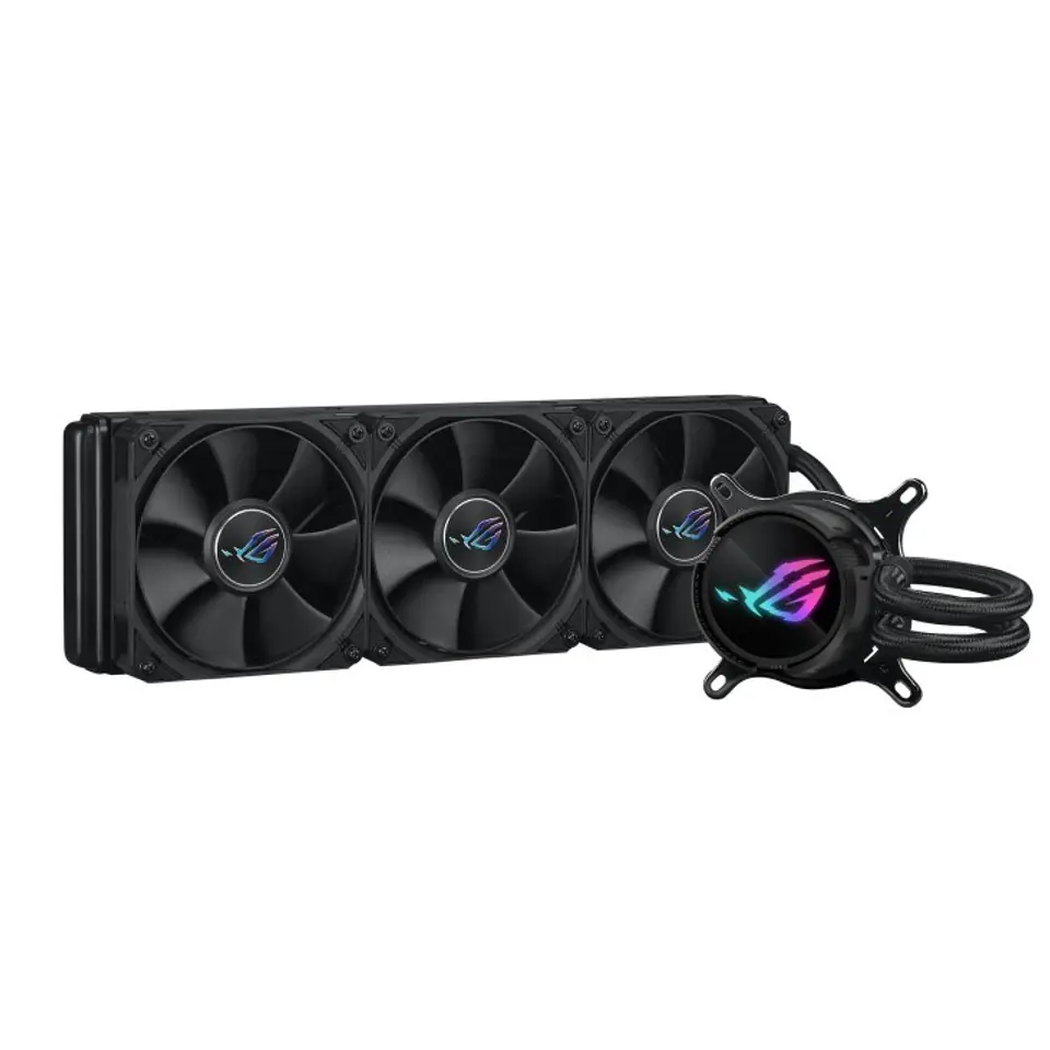 ⁨ASUS ROG STRIX LC III 360 cooling⁩ at Wasserman.eu