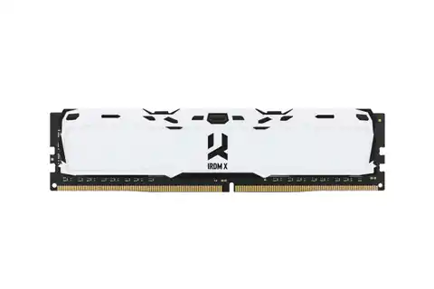 ⁨GOODRAM DDR4 32GB PC4-25600 (3200MHz) 16-20-20 DUAL CHANNEL KIT GOODRAM IRDM X WHITE 1024x8 (IR-XW3200D464L16A/32GDC)⁩ w sklepie Wasserman.eu