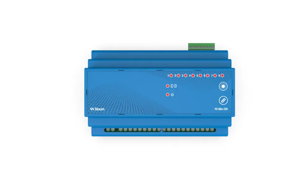 ⁨Wireless Din Rail Relay Blue PS-08 230 Tech Drivers⁩ at Wasserman.eu