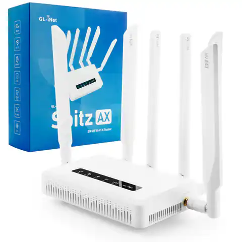 ⁨Router 5G Wi-Fi 6 AX3000 GL-X3000 Spitz⁩ w sklepie Wasserman.eu