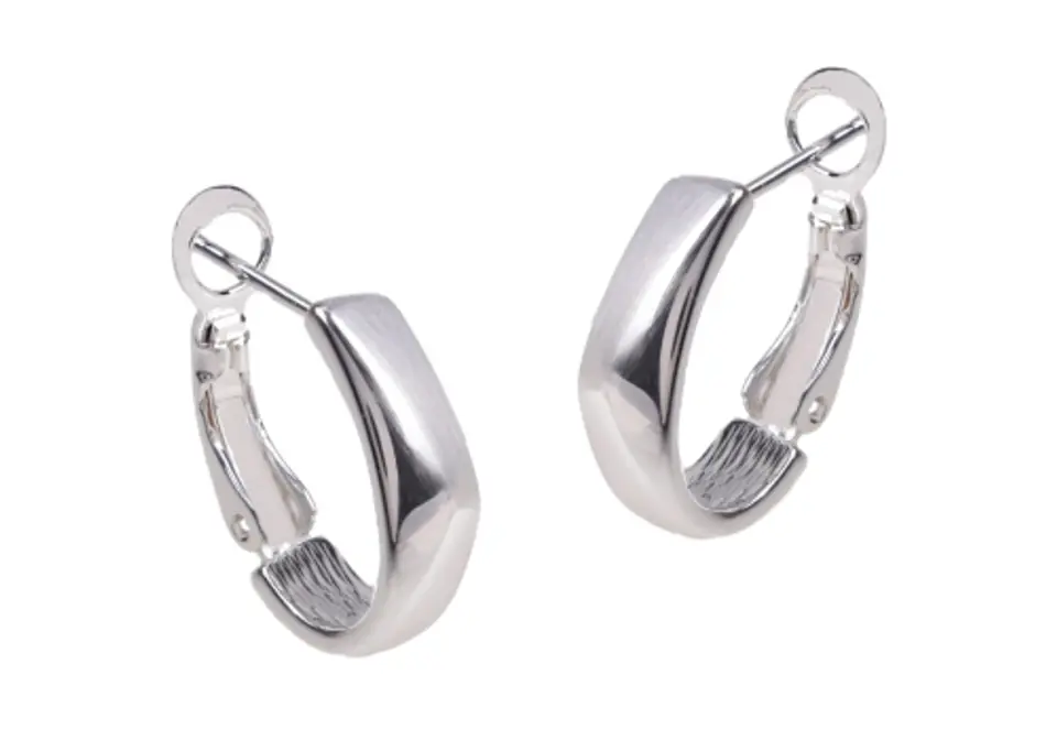 ⁨Earrings classic elegance (P13873AG)⁩ at Wasserman.eu