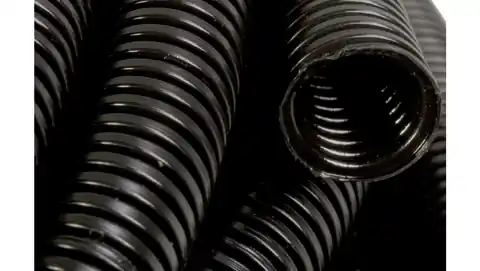 ⁨Corrugated protective tube WTE 13 black E03DK-09070100400 /50m/⁩ at Wasserman.eu