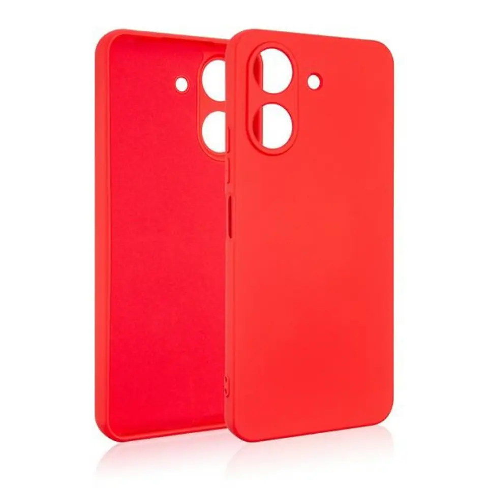 ⁨Beline Etui Silicone Xiaomi Redmi 13C 4G czerwony/red Poco C65⁩ w sklepie Wasserman.eu