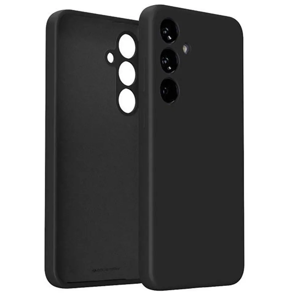 ⁨Mercury Silicone Samsung S23 FE S711czarny/black⁩ w sklepie Wasserman.eu