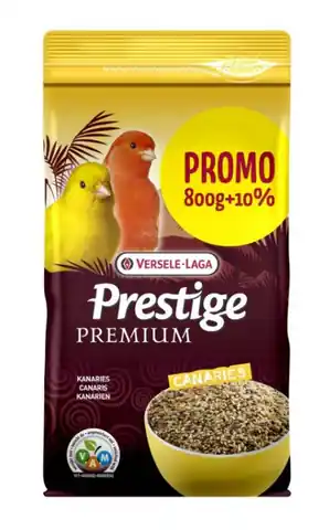 ⁨VERSELE-LAGA Prestige Canaries Premium - canary food - 800g + 80g⁩ at Wasserman.eu