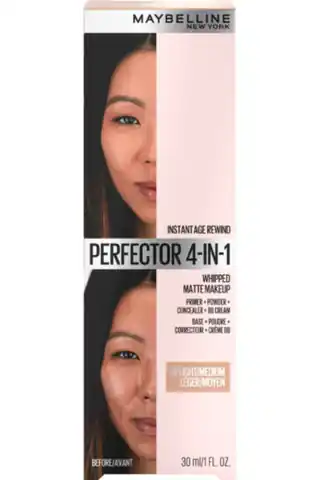 ⁨Maybelline Instant Age Rewind Instant Perfector 4-In-1 Whipped Matte Make-up Multifunctional Face Makeup Product 02 Light-Medium 30ml⁩ at Wasserman.eu