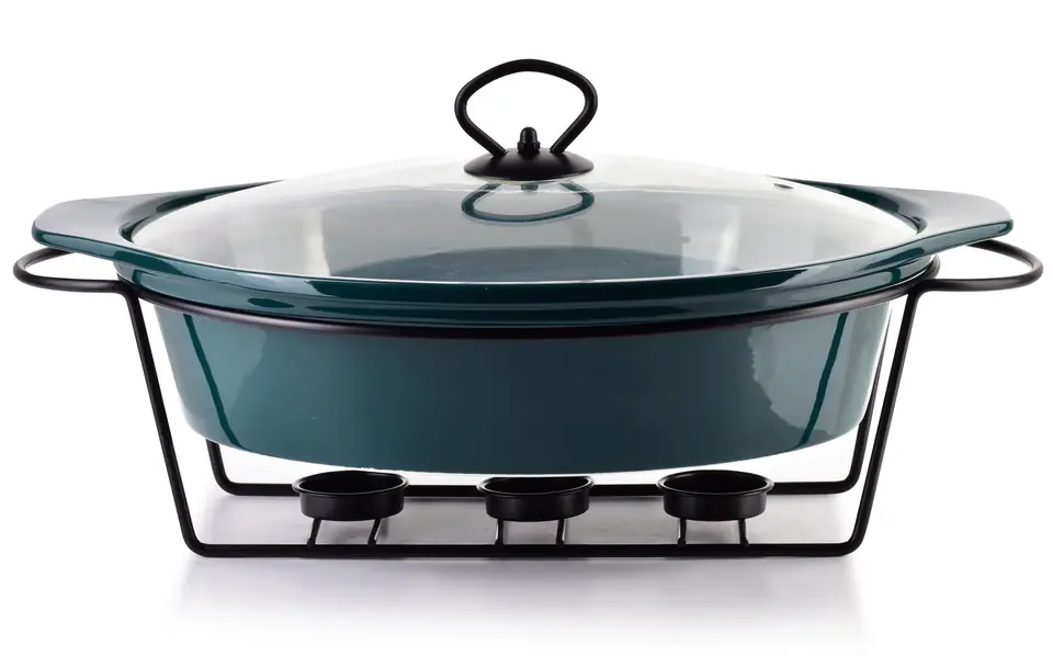 ⁨MODERN KITCHEN Naczynie z podgrzewaczem2,6L 34x25xh17cm⁩ w sklepie Wasserman.eu
