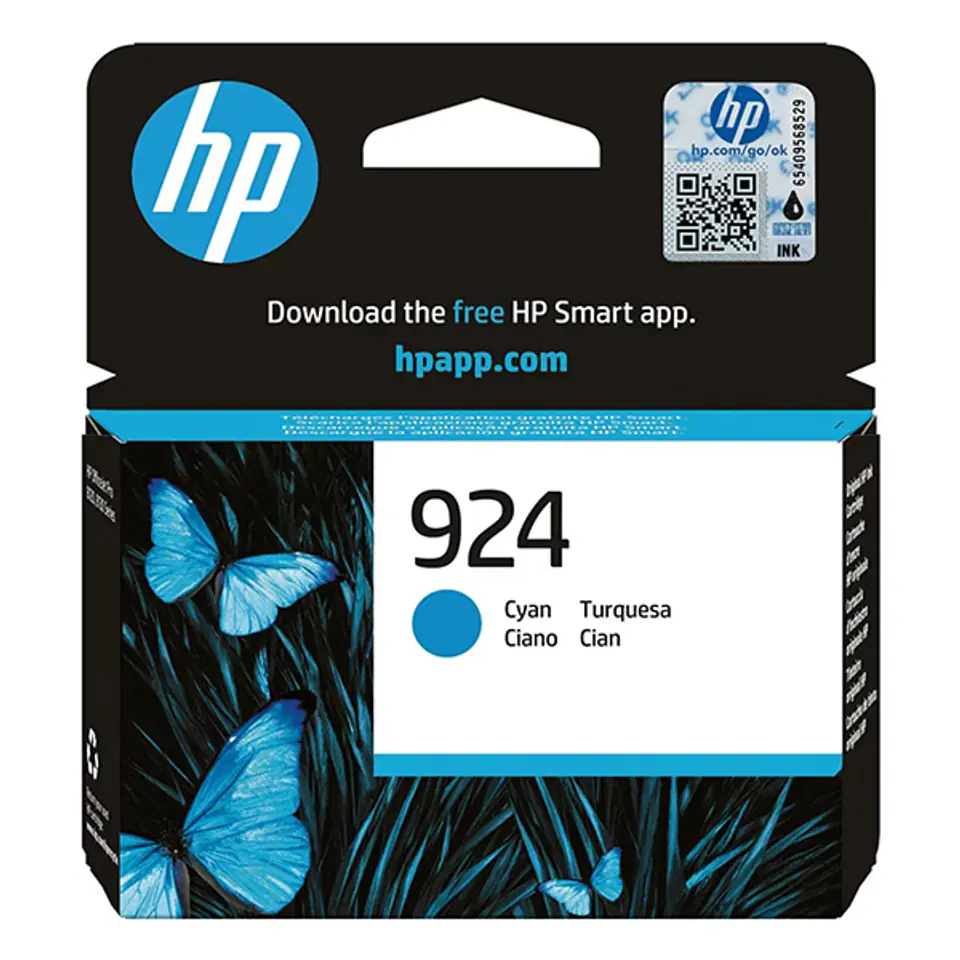 ⁨HP oryginalny ink / tusz 4K0U3NE#CE1, HP 924, cyan, 400s⁩ w sklepie Wasserman.eu