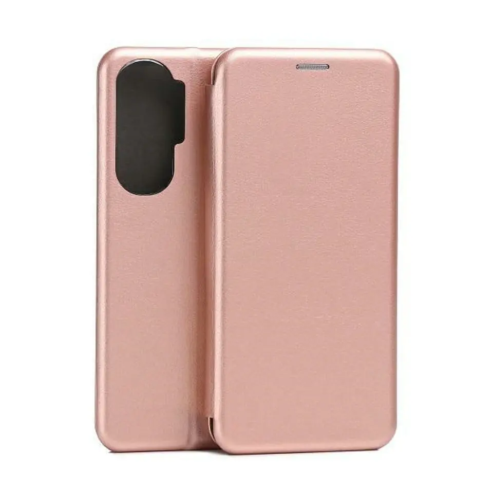 ⁨Beline Etui Book Magnetic Honor 90 Lite różowo złoty/rose gold⁩ w sklepie Wasserman.eu