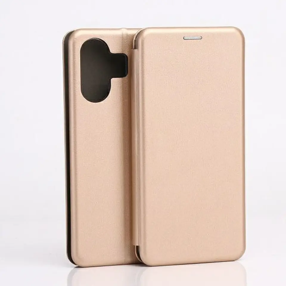 ⁨Beline Etui Book Magnetic Xiaomi Redmi13C złoty /gold Poco C65⁩ w sklepie Wasserman.eu