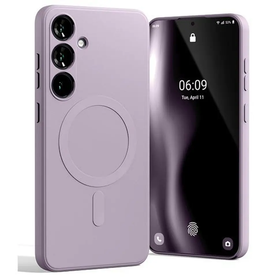 Mercury MagSafe Semi-Silicone Sam S24+S926 liliowy fiolet /lilac purple w sklepie Wasserman.eu
