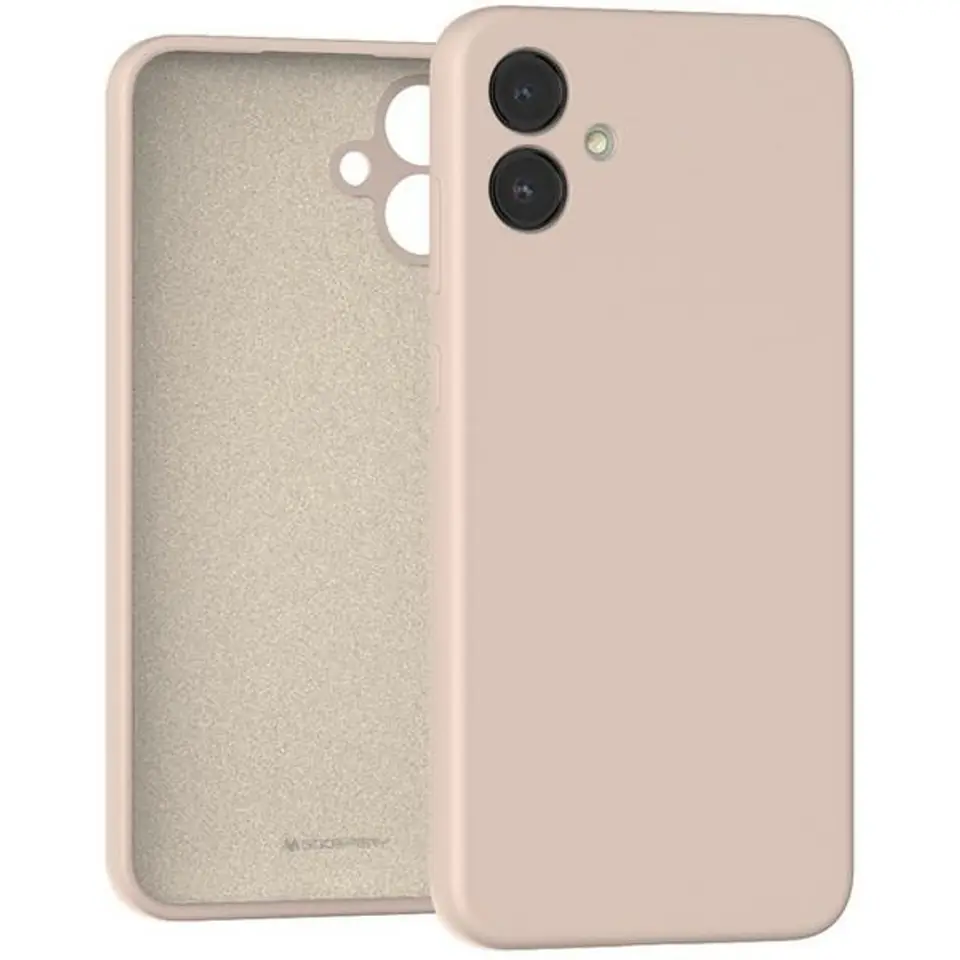 ⁨Mercury Silicone Samsung A05 A055 różowo-piaskowy/pink sand⁩ w sklepie Wasserman.eu