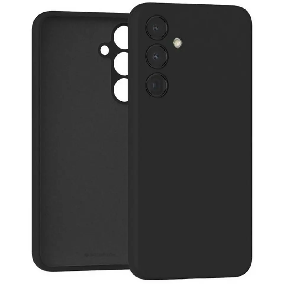 ⁨Mercury Silicone Samsung A05s A057czarny/black⁩ w sklepie Wasserman.eu
