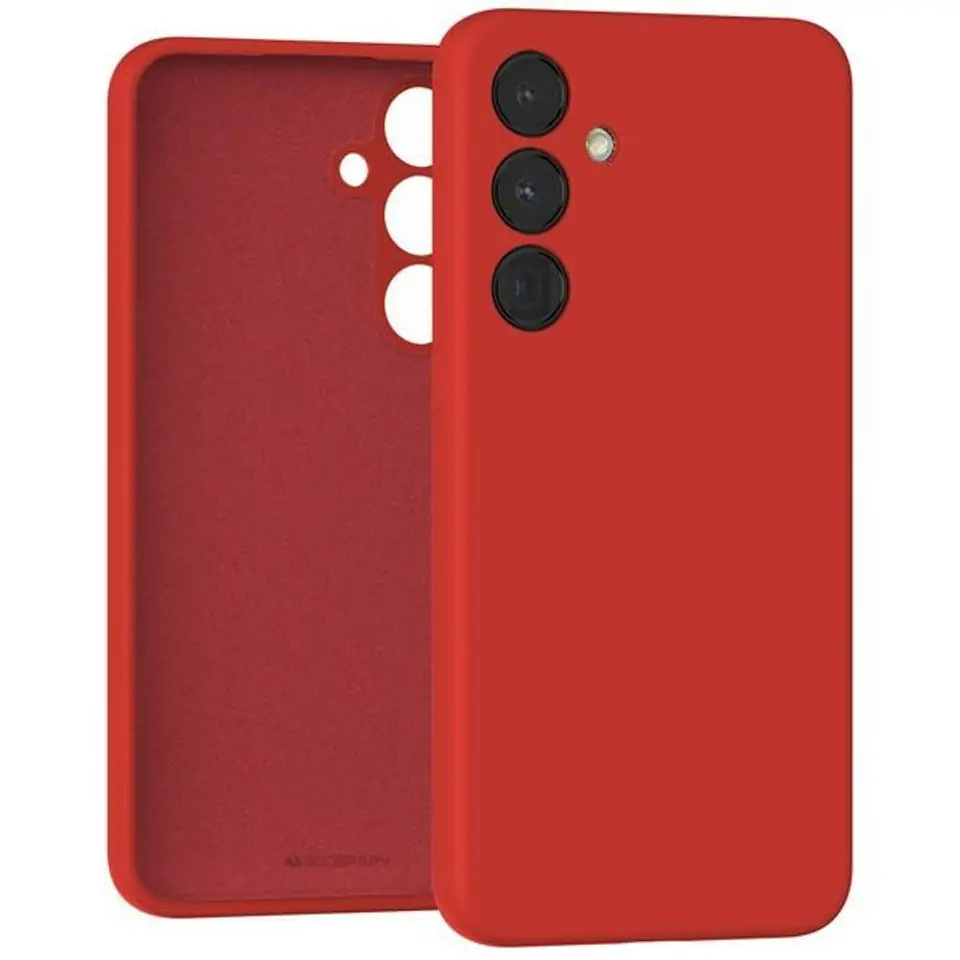 ⁨Mercury Silicone Samsung A05s A057 czerwony/red⁩ w sklepie Wasserman.eu