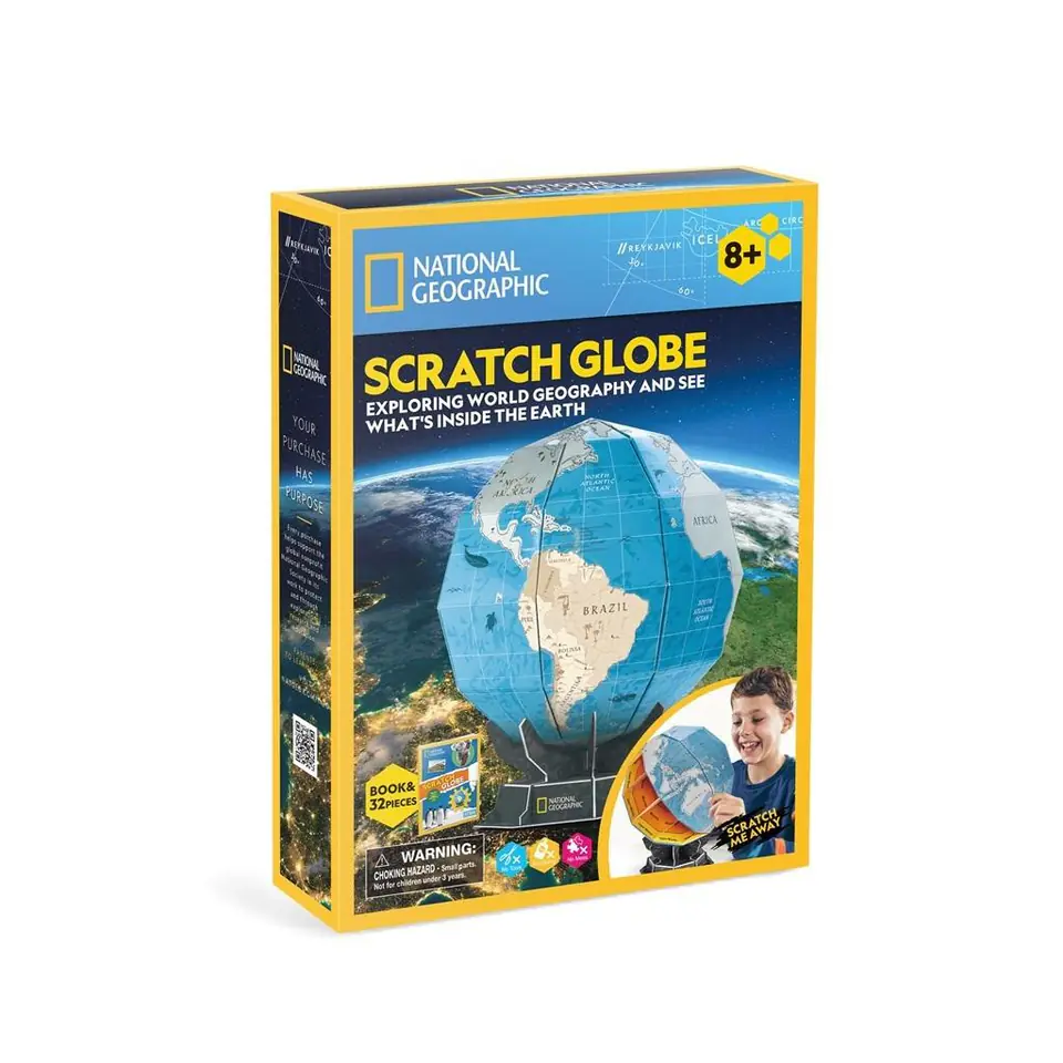 ⁨Puzzle 3D National Geographic Globus⁩ w sklepie Wasserman.eu