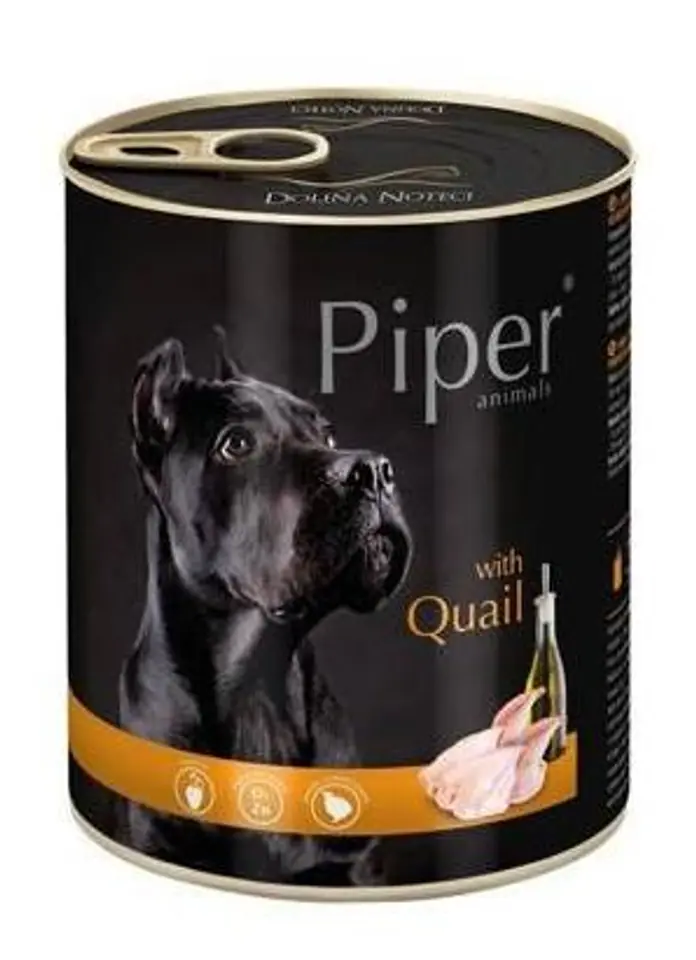 ⁨DOLINA NOTECI Piper Animals with quail - wet dog food - 800g⁩ at Wasserman.eu