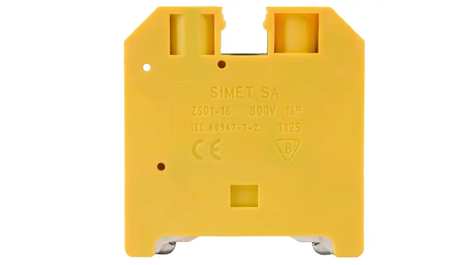 ⁨Złączka szynowa ochronna 16mm2 zielono-żółta ZSO1-16.0 14603319⁩ w sklepie Wasserman.eu