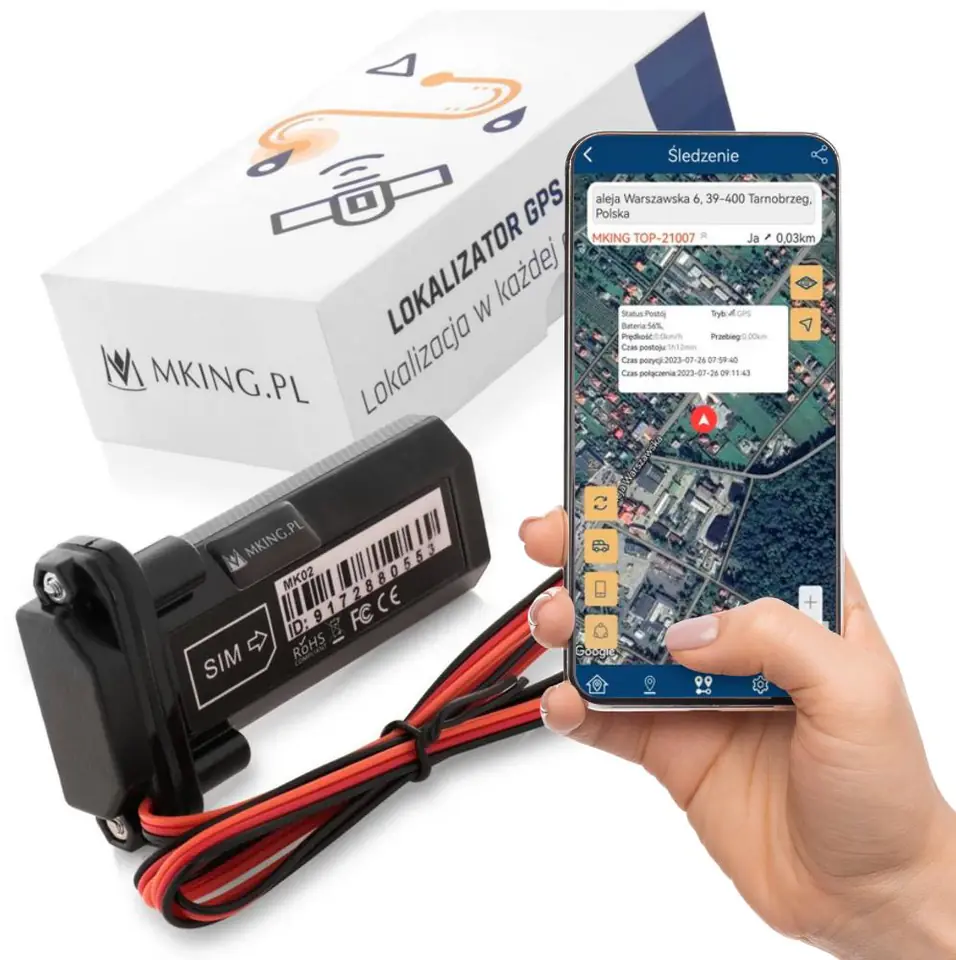 Mking MK02 GPS Tracker Boat Vehicle Tracking at Wasserman.eu