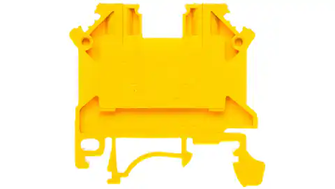 ⁨Złączka szynowa 2-przewodowa 2,5mm2 żółta NOWA ZSG 1-2.5Nz 11221314⁩ w sklepie Wasserman.eu