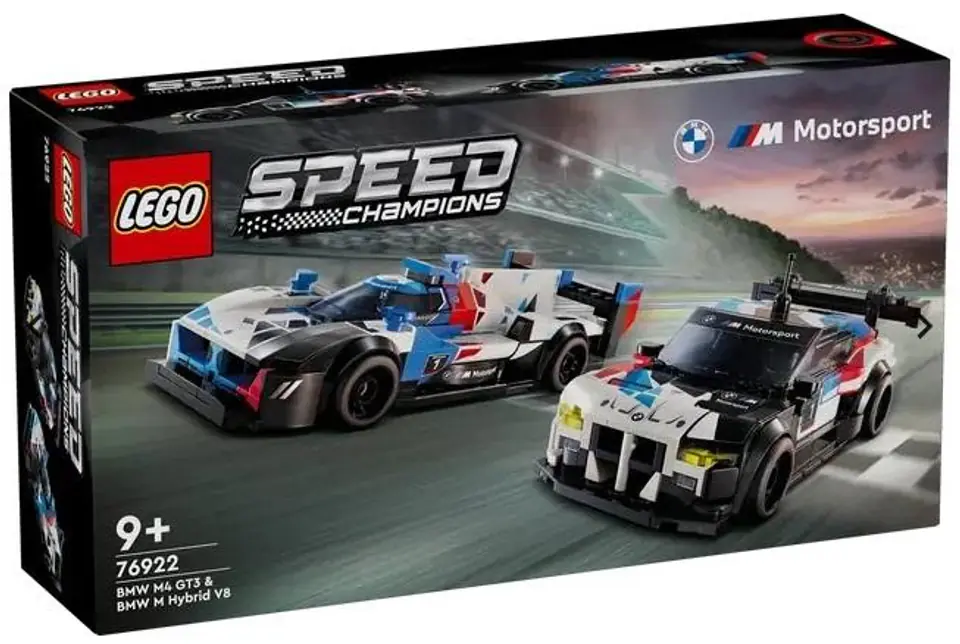 ⁨LEGO SPEED CHAMPIONS 76922 BMW M4 GT3 & BMW M Hybrid V8⁩ at Wasserman.eu