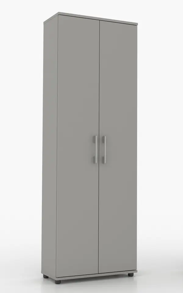 ⁨Regał  szafa biurowa G 80 2d Szary 80 cm⁩ w sklepie Wasserman.eu