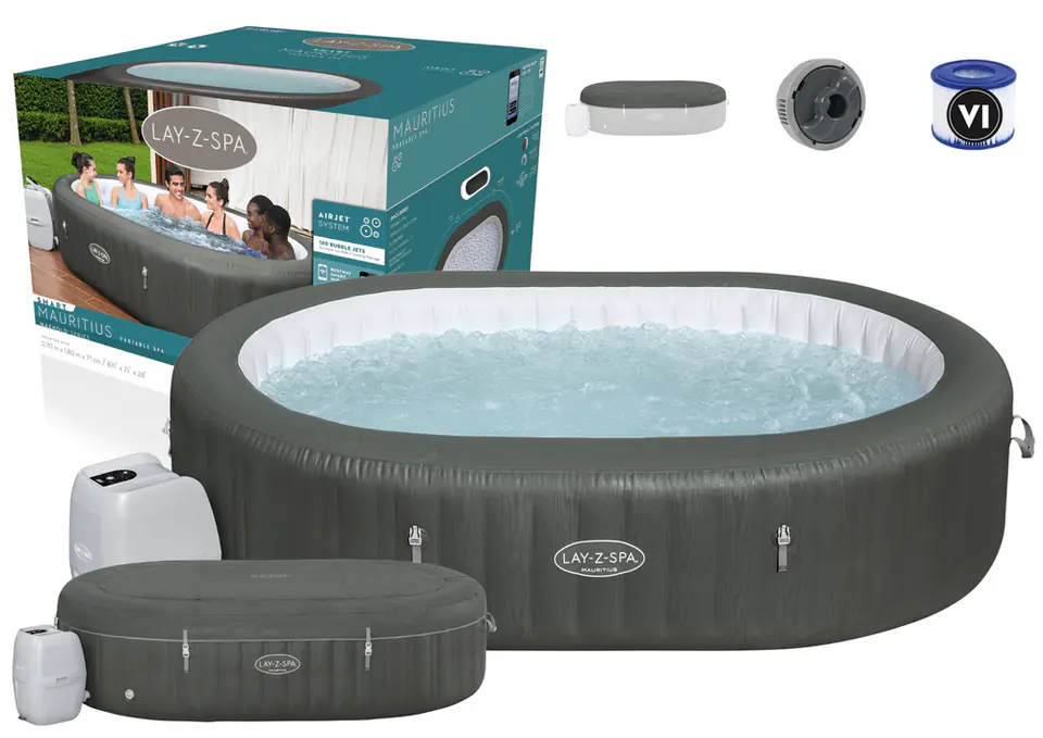 ⁨Dmuchane Spa 5-7 Osobowe 270 x 180 x 71cm Bestway 60067⁩ w sklepie Wasserman.eu