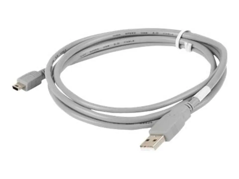 ⁨LANBERG miniUSB cable type B 1.8⁩ at Wasserman.eu
