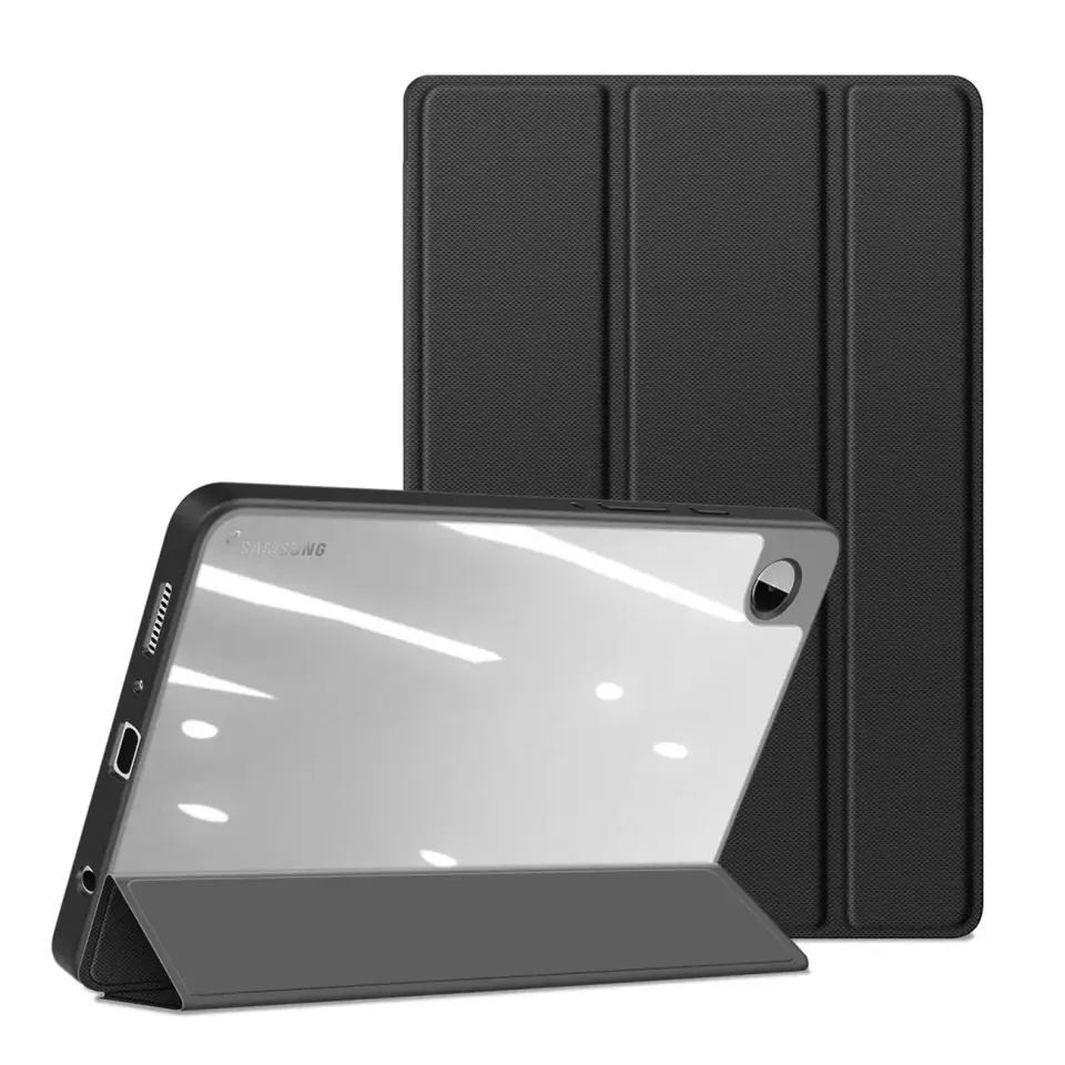 ⁨Etui z klapką podstawką Dux Ducis Toby do Samsung Galaxy Tab A9 8.7'' - czarne⁩ w sklepie Wasserman.eu