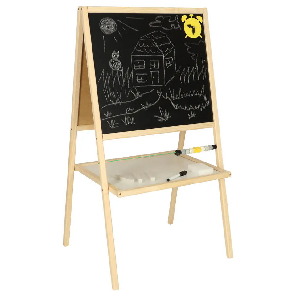 ⁨Tablica kredowa magnetyczna liczydło 37 x 48 x 90 cm⁩ w sklepie Wasserman.eu