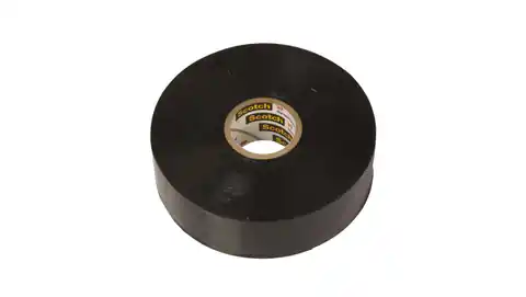 ⁨Insulation tape 25mm x 33m PVC Scotch 33 black 80012023059/7000057498⁩ at Wasserman.eu