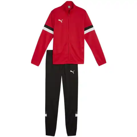 ⁨Puma Team Rise red-black tracksuit for kids 658655 01⁩ at Wasserman.eu