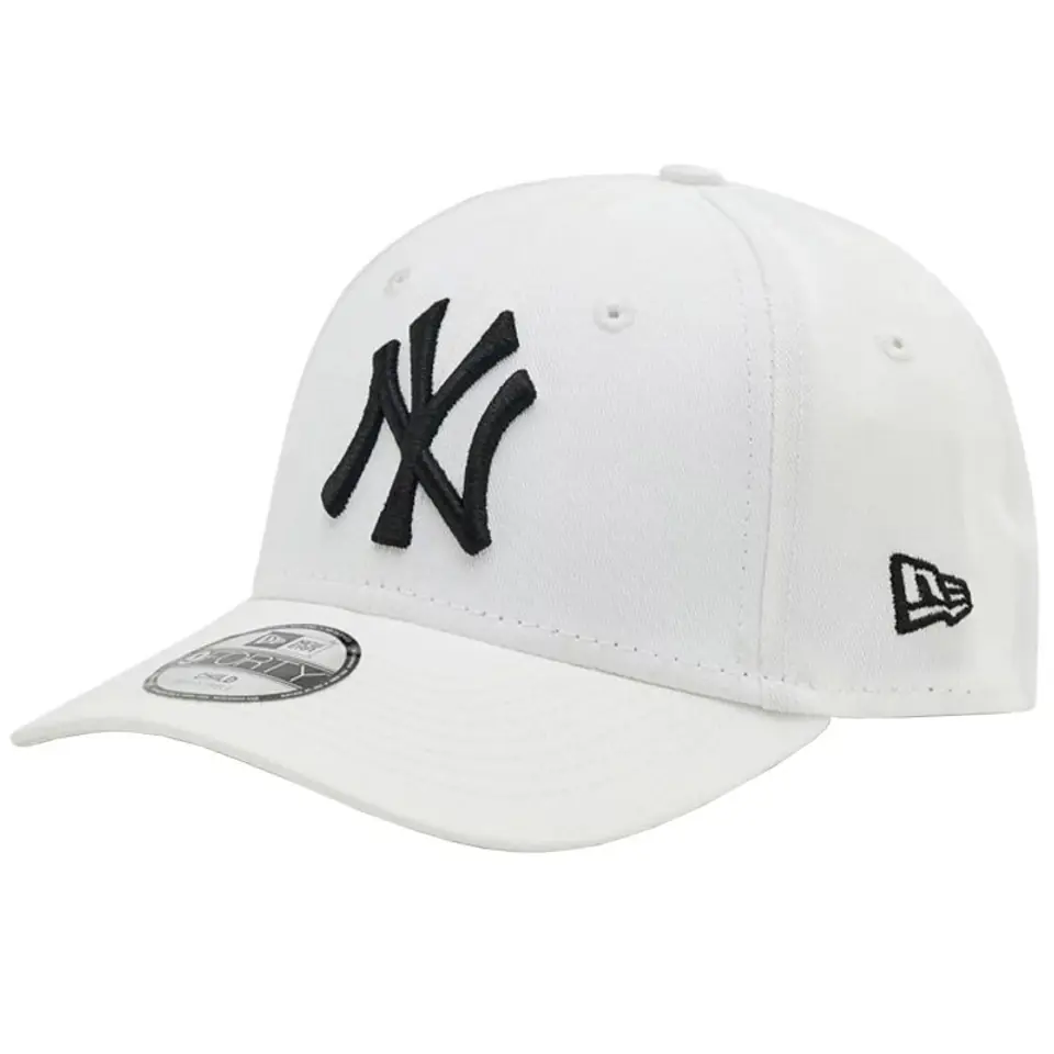 ⁨Czapka z daszkiem New Era 9Forty League New York Yankees Cap Jr (kolor Biały, rozmiar YOUTH)⁩ w sklepie Wasserman.eu