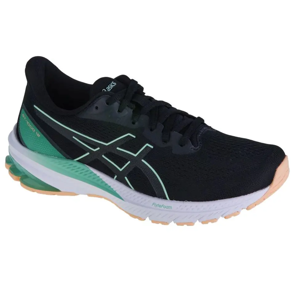 ⁨Buty do biegania Asics GT-1000 12 W 1012B450 (kolor Czarny, rozmiar 36)⁩ w sklepie Wasserman.eu