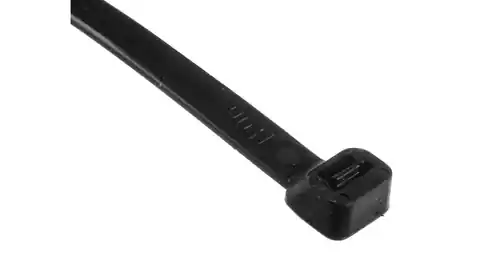 ⁨Opaska kablowa odporna na UV TKUV 45/8 czarna E01TK-01050101901 /100szt./⁩ w sklepie Wasserman.eu