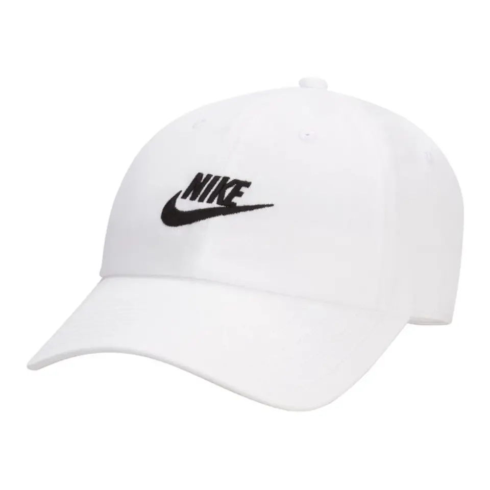 ⁨Czapka z daszkiem Nike Club FB5368 (kolor Biały, rozmiar M/L)⁩ w sklepie Wasserman.eu