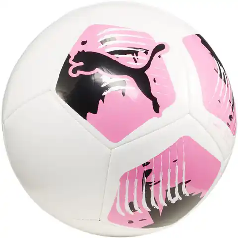 ⁨Piłka nożna Puma Big Cat 84214 (kolor Biały. Różowy, rozmiar 3)⁩ w sklepie Wasserman.eu