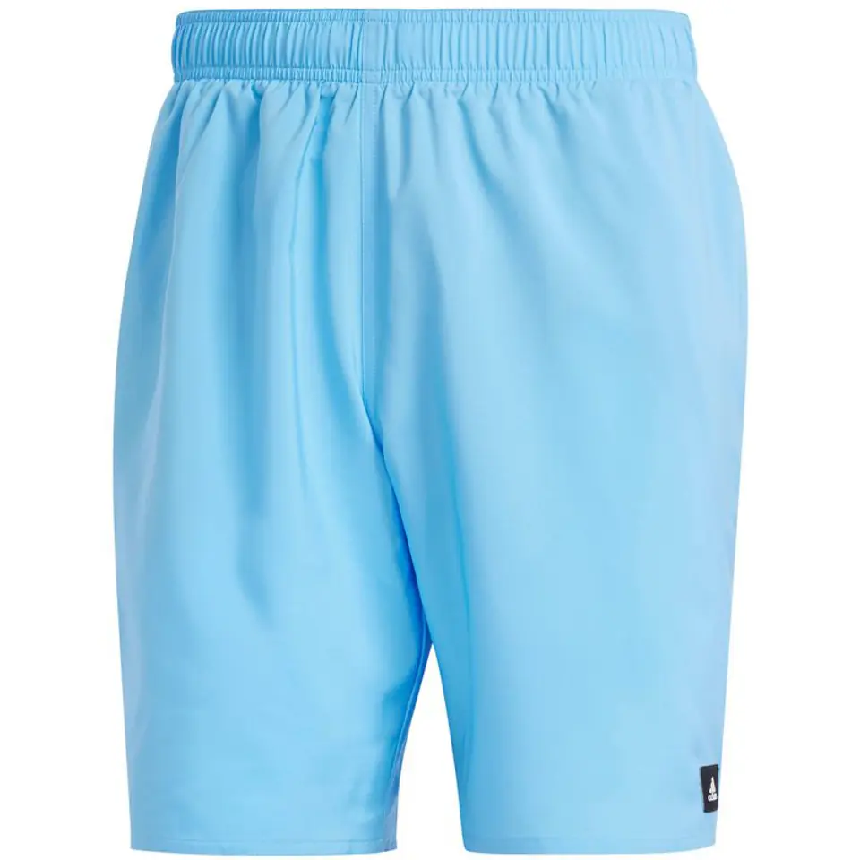 ⁨Spodenki kąpielowe adidas Solid CLX Classic-Length M (kolor Niebieski, rozmiar L)⁩ w sklepie Wasserman.eu