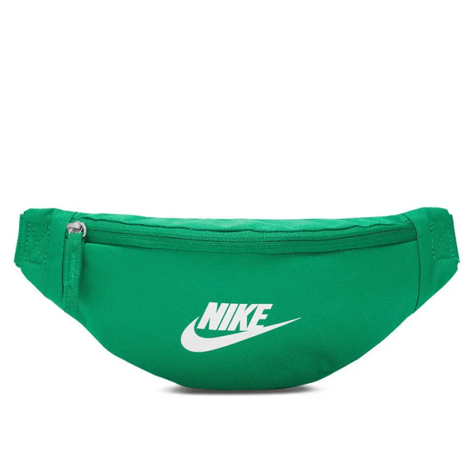 ⁨Saszetka, nerka Nike Heritage Waistpack DB0488 (kolor Zielony)⁩ w sklepie Wasserman.eu