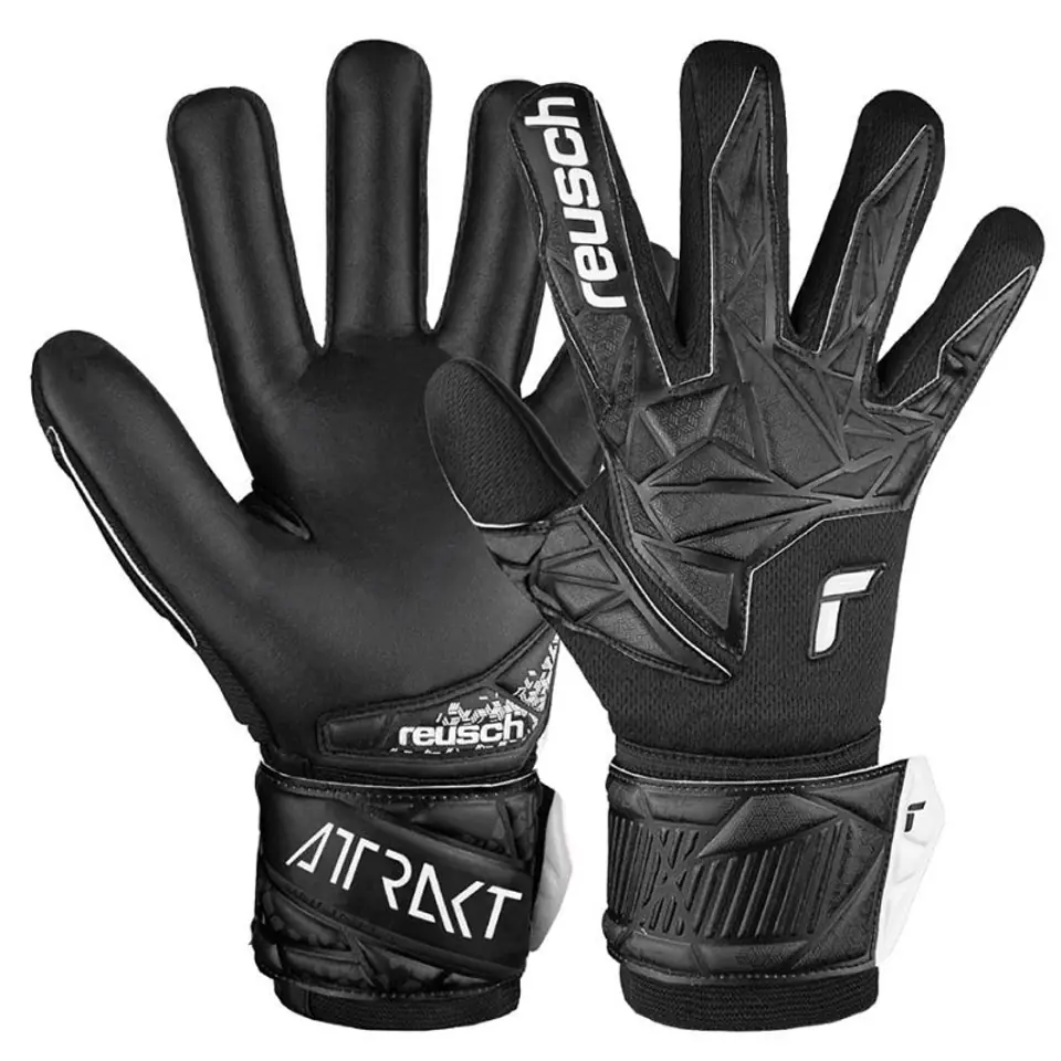 ⁨Rękawice Reusch Attrakt Freegel Infinity M 54 70 (kolor Czarny, rozmiar 10)⁩ w sklepie Wasserman.eu
