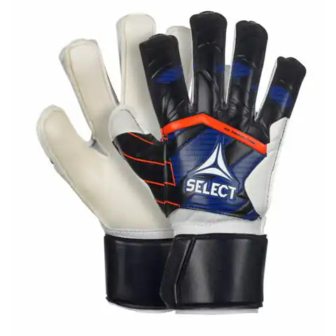 ⁨Rękawice bramkarskie Select 04 Protection v24 T26 (kolor Biały. Czarny, rozmiar 6)⁩ w sklepie Wasserman.eu