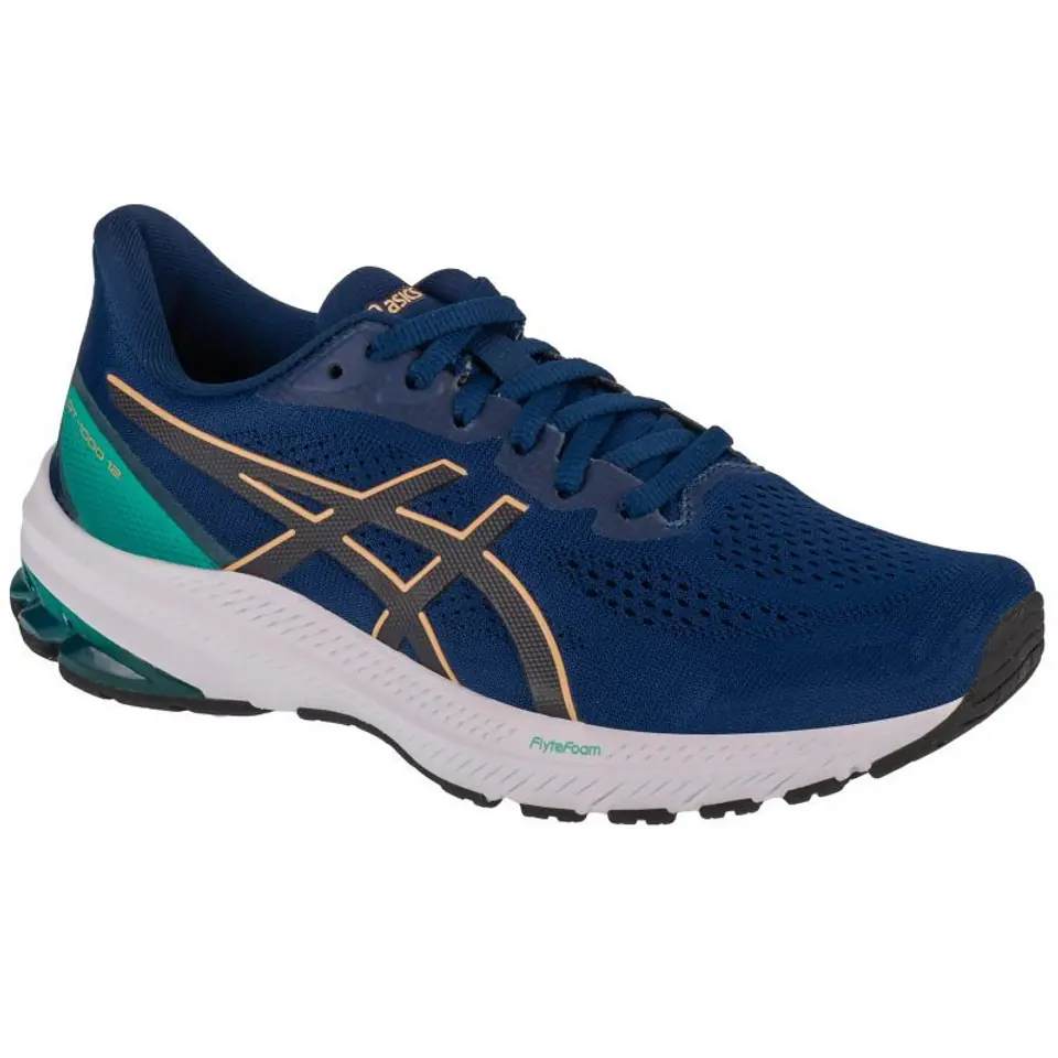 ⁨Buty do biegania Asics GT-1000 12 W 1012B450 (kolor Granatowy, rozmiar 39)⁩ w sklepie Wasserman.eu