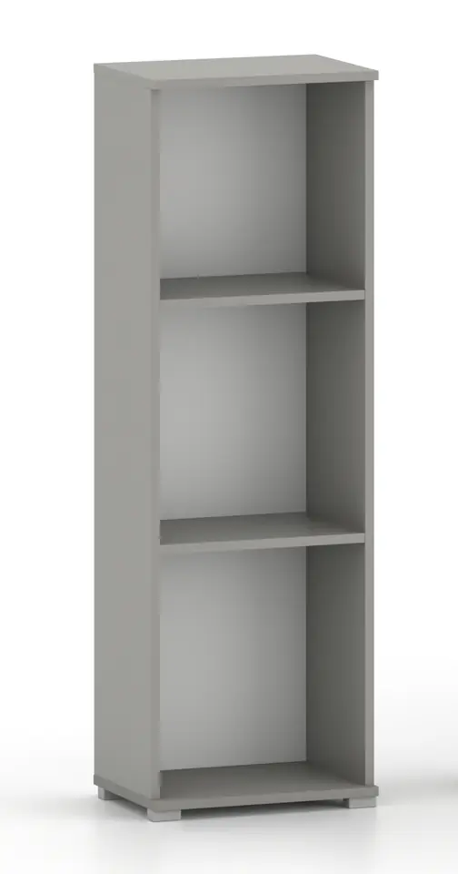 Regał Pola 110 x 40 cm Szary 3 półki w sklepie Wasserman.eu
