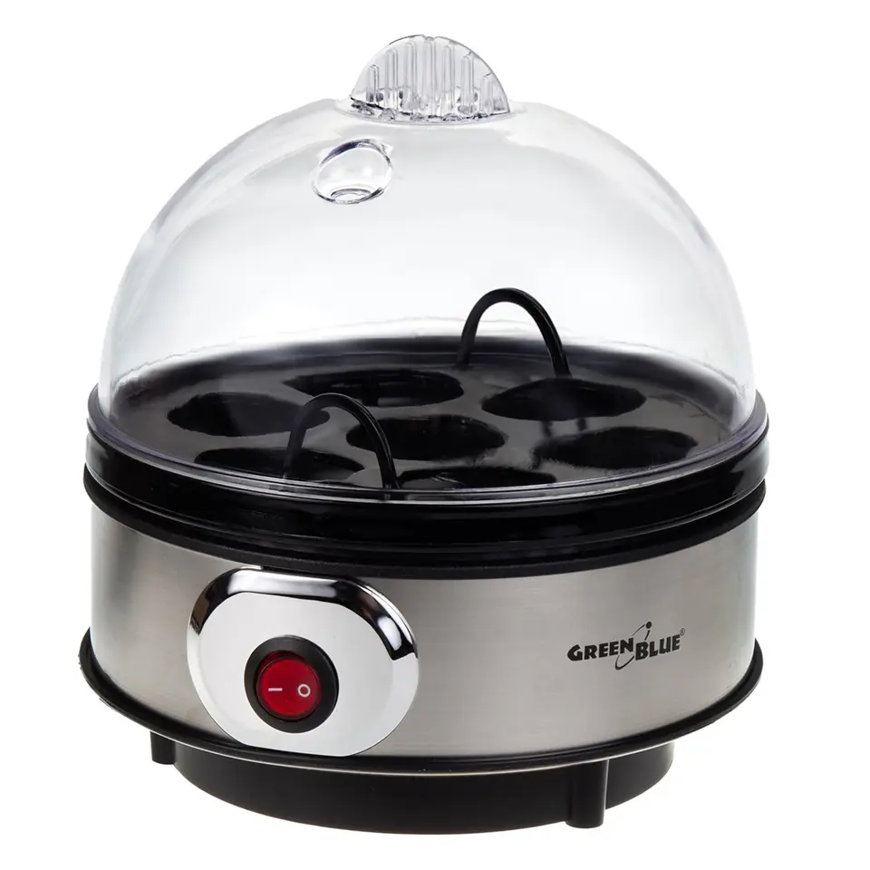 ⁨GreenBlue automatic egg cooker, 400W power, up to 7 eggs, measuring cup, 220-240V~, 50 Hz, GB572⁩ at Wasserman.eu